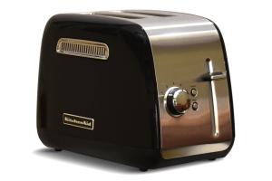 Toaster Black/Stainless Kitchen Aid 2-Slice | Ob•jects