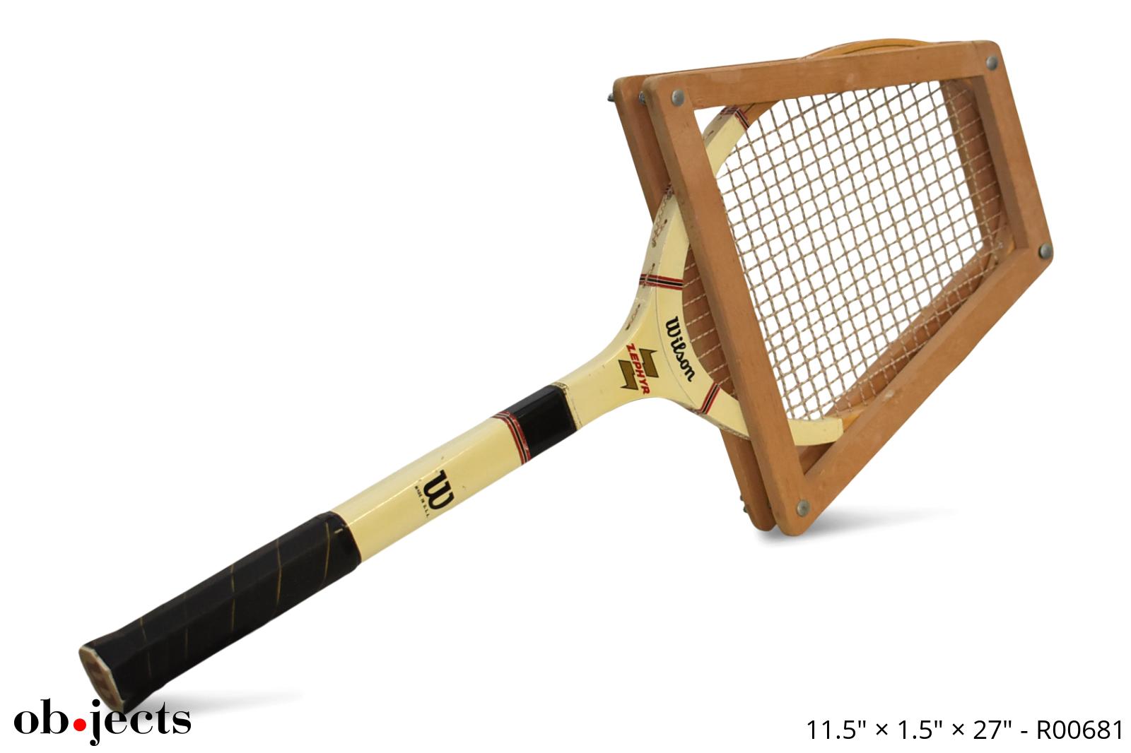 Tennis Racket With Press Protector | Ob•jects